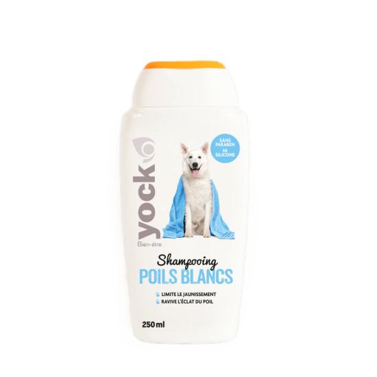 SHAMPOOING POILS BLANCS 250ML YOCK