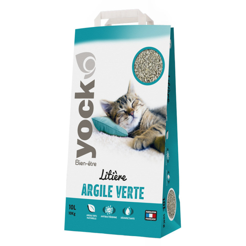 Litière minerale absorbante argile 10 l
