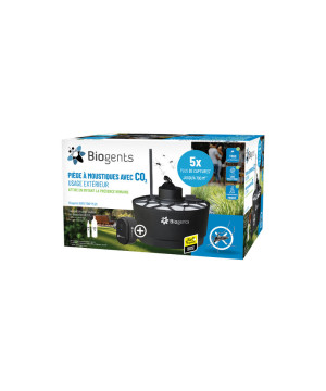 Piège à Moustiques Extérieur BG Aero Trap Plus Kit CO2 Biogents - Efficacité Anti-Moustiques de Biogents, piège à moustiques ...