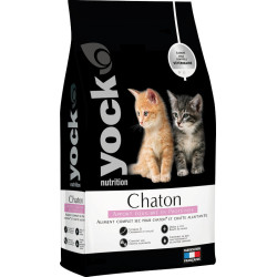 YOCK CHATON Premium 1,5KG - Croquette Complète pour Chaton Santé et Croissance