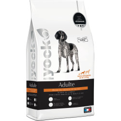 Croquette yock adult race moyenne 11-25kg 15kg pour chien