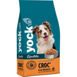 Croquette Yock Chien Croc Volaille EQUILIBRE 20k