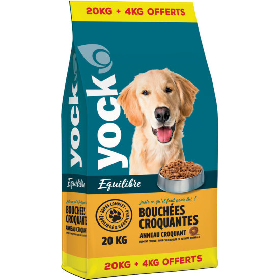 Croquette Yock Chien croquante EQUILIBRE 24kg
