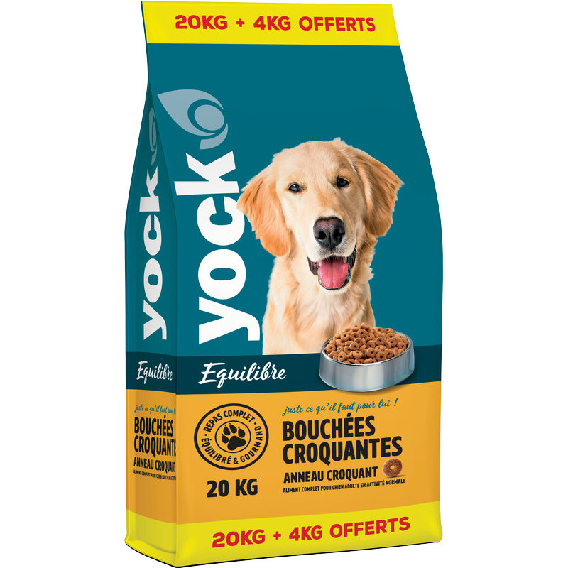 Croquette Yock Chien croquante EQUILIBRE 24kg