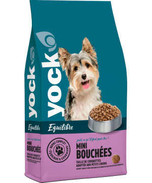Croquette Yock Chien Mini Bouchées EQUILI 3kg