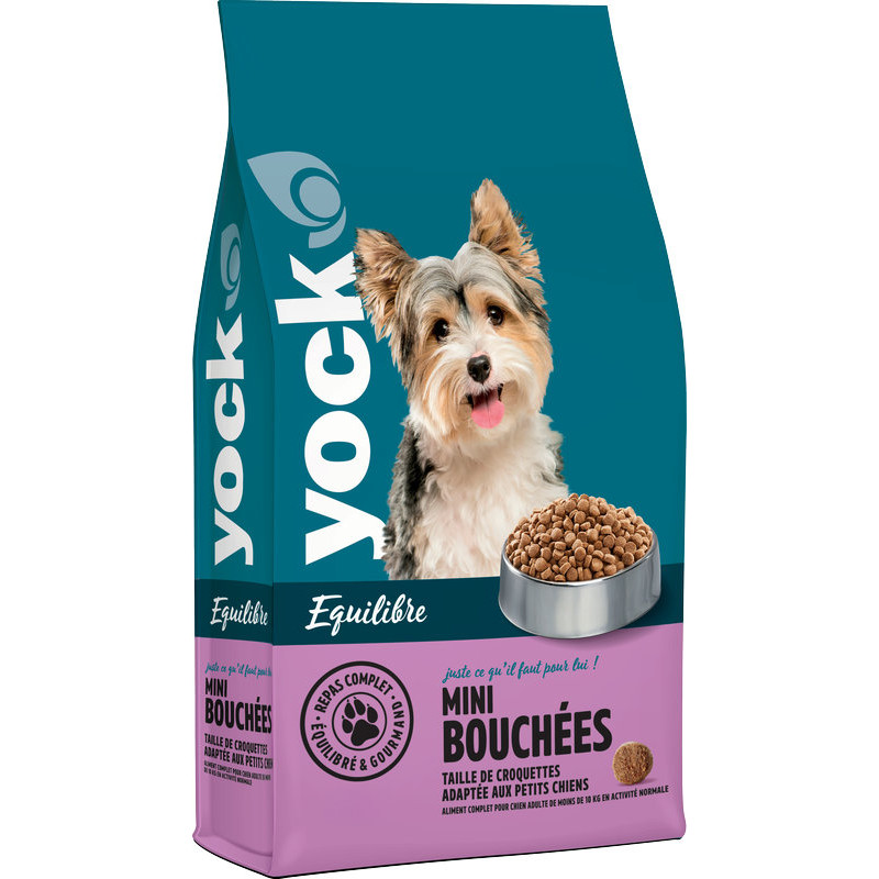 Croquette Yock Chien Mini Bouchées EQUILI 3kg