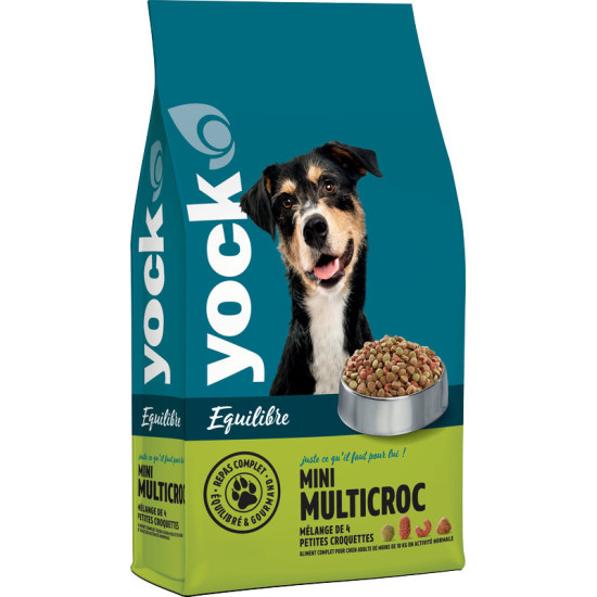 Croquette Yock Chien Mini Multicroc' EQUI 3kg