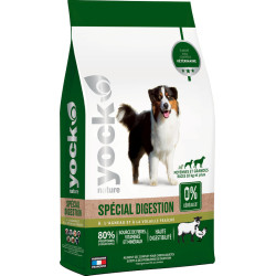 YOCK Adult Digest Facile 12kg Sans Céréales - Alimentation Saine pour Chiens