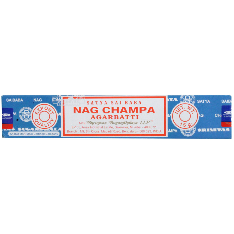 Encens Nag Champa Satya 15g - Parfum Envoûtant pour Méditation et Bien-être Esotérique de Herboristerie et Esotérisme à Libou...