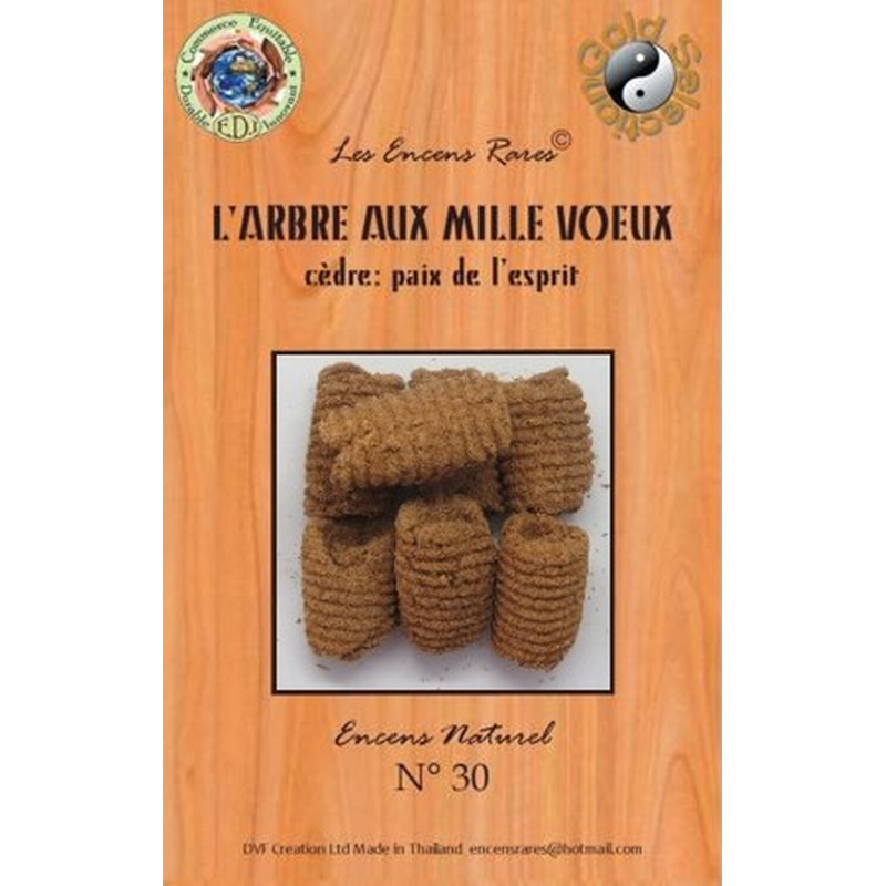 Encens arbre aux mille vœux 25g pour purification et méditation de Herboristerie et Esotérisme à Libourne dans D040
