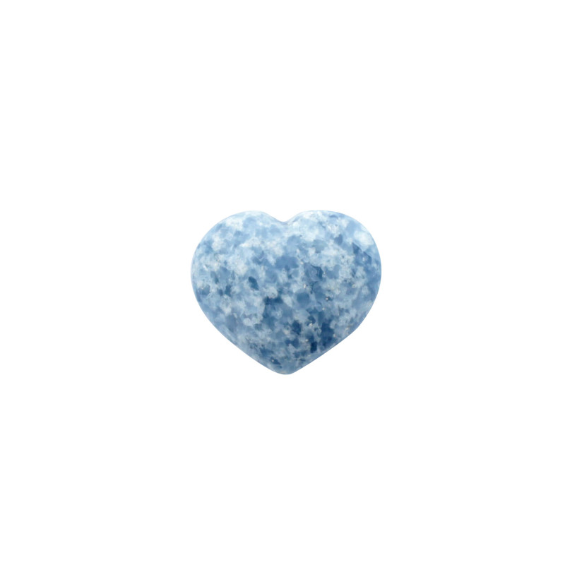 Cœur calcite bleue 5 cm pierre naturelle pour équilibre et harmonie de Herboristerie et Esotérisme à Libourne dans D040