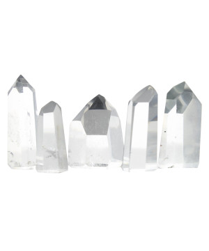 Pointes Polies Cristal de Roche pour Méditation et Énergie Spirituelle de Herboristerie et Esotérisme à Libourne dans D040