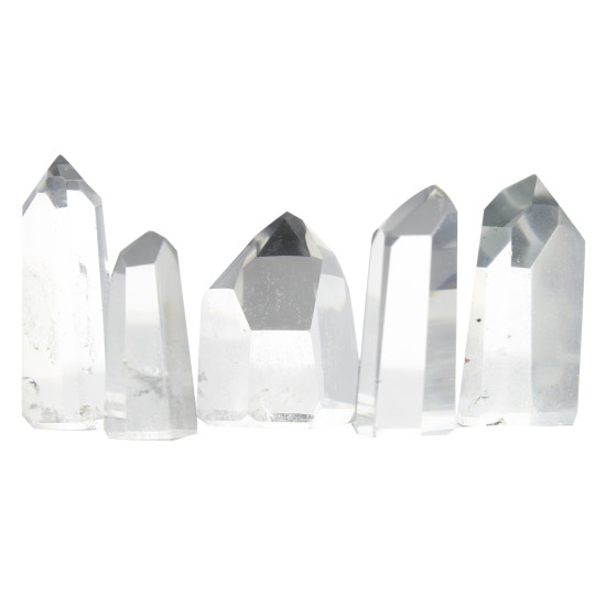 Pointes Polies Cristal de Roche pour Méditation et Énergie Spirituelle de Herboristerie et Esotérisme à Libourne dans D040
