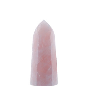 Pointe Polie Quartz Rose 100-200g Énergie Positive et Harmonie Spirituelle de Herboristerie et Esotérisme à Libourne dans D040