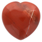 Cœur jaspe rouge 4,5 cm - pierre de protection et d'amour authentique de Herboristerie et Esotérisme à Libourne dans D040
