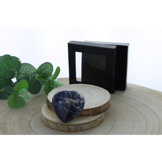 Coeur sodalite 4,5 cm - pierre de guérison et équilibre énergétique de Herboristerie et Esotérisme à Libourne dans D040