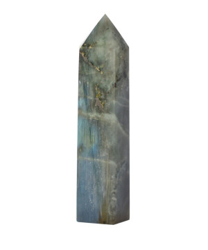 Pointe Obélisque Labradorite Pour Énergie Spirituelle Et Protection Énergétique de Herboristerie et Esotérisme à Libourne dan...