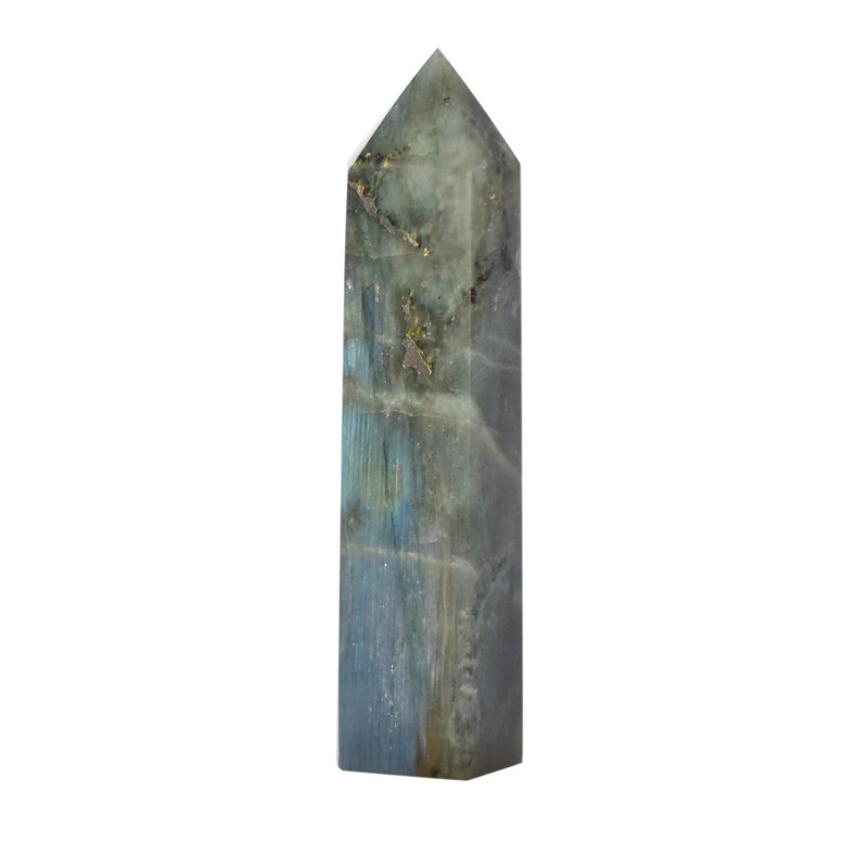 Pointe Obélisque Labradorite Pour Énergie Spirituelle Et Protection Énergétique de Herboristerie et Esotérisme à Libourne dan...