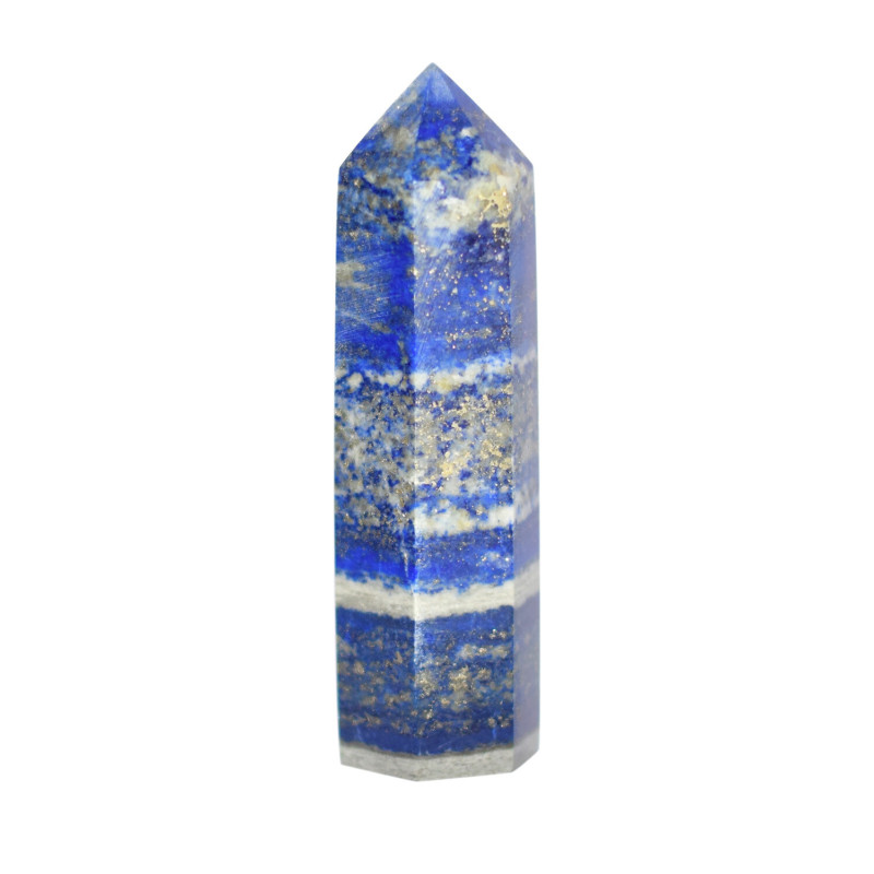 Pointe obélisque en lapis-lazuli pour méditation et décoration spirituelle de Herboristerie et Esotérisme à Libourne dans D040