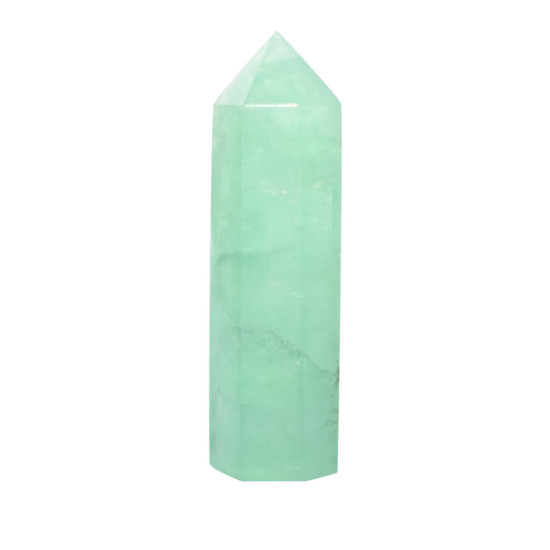 Pointe Obélisque Fluorite Énergétique pour Méditation et Harmonisation des Énergies de Herboristerie et Esotérisme à Libourne...