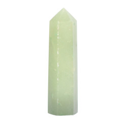 Pointe obélisque aventurine verte pour harmoniser votre espace spirituel de Herboristerie et Esotérisme à Libourne dans D040