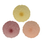 ASSIETTE FLEUR D20.5 H2.5CM 3COL de Décoration de la maison à Libourne dans K002