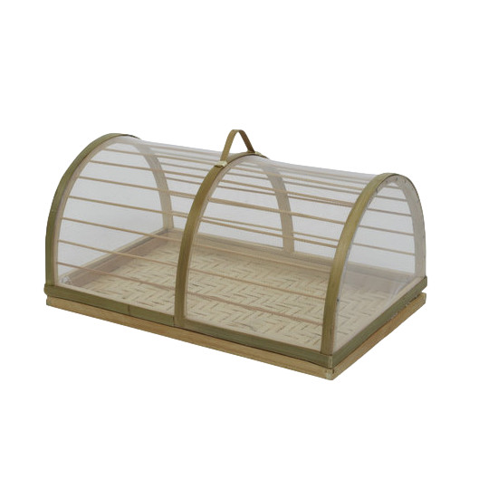 CLOCHE ALIMENTS BAMBOU NATUREL 29X19CM de Décoration de la maison à Libourne dans K002