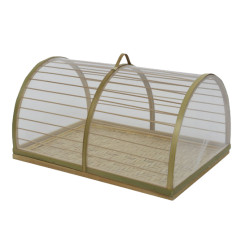 CLOCHE ALIMENTS BAMBOU NATUREL 36X25CM de Décoration de la maison à Libourne dans K002