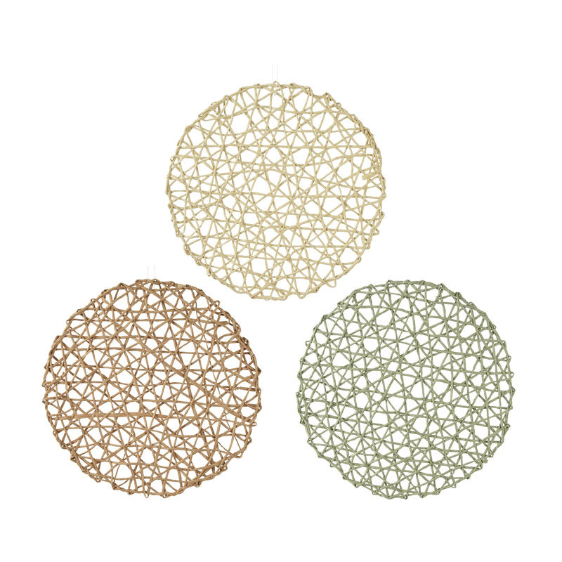SET DE TABLE CORDE DE PAPIER 3COL D38 de Décoration de la maison à Libourne dans K002