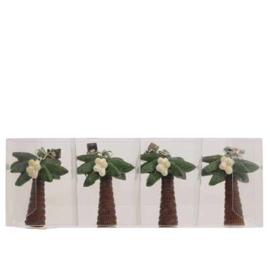 POIDS DE NAPPE PALMIER VERT X4 de Décoration de la maison à Libourne dans K002