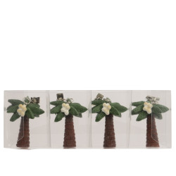 POIDS DE NAPPE PALMIER VERT X4 de Décoration de la maison à Libourne dans K002