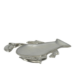 PLAT ALUMINIUM HOMARD BLANC 23X18.5CM de Décoration de la maison à Libourne dans K002