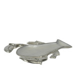 PLAT ALUMINIUM HOMARD BLANC 23X18.5CM de Décoration de la maison à Libourne dans K002