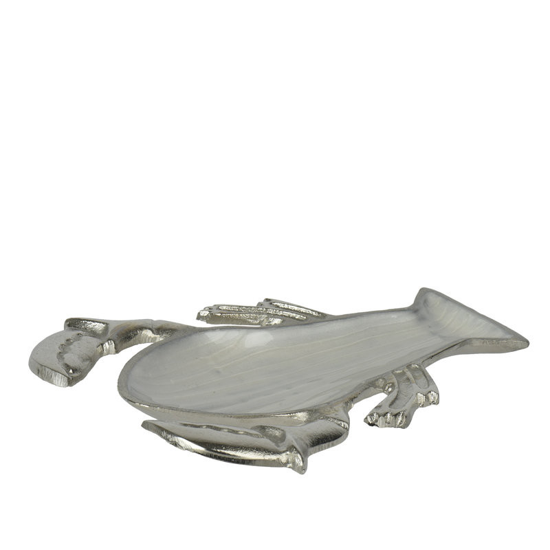 PLAT ALUMINIUM HOMARD BLANC 23X18.5CM de Décoration de la maison à Libourne dans K002