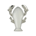 PLAT ALUMINIUM HOMARD BLANC 23X18.5CM de Décoration de la maison à Libourne dans K002