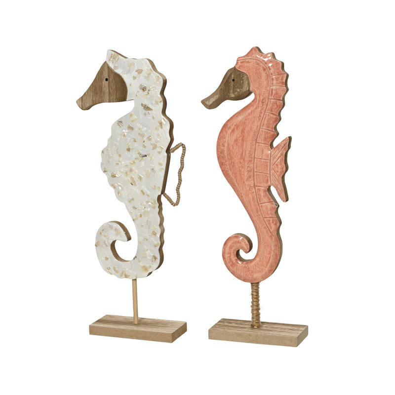 HIPPOCAMPE MDF H34CM 2COL ASS de Décoration de la maison à Libourne dans K002