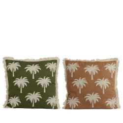 COUSSIN PALMIER 2COL ASS 45X45CM de Décoration de la maison à Libourne dans K002