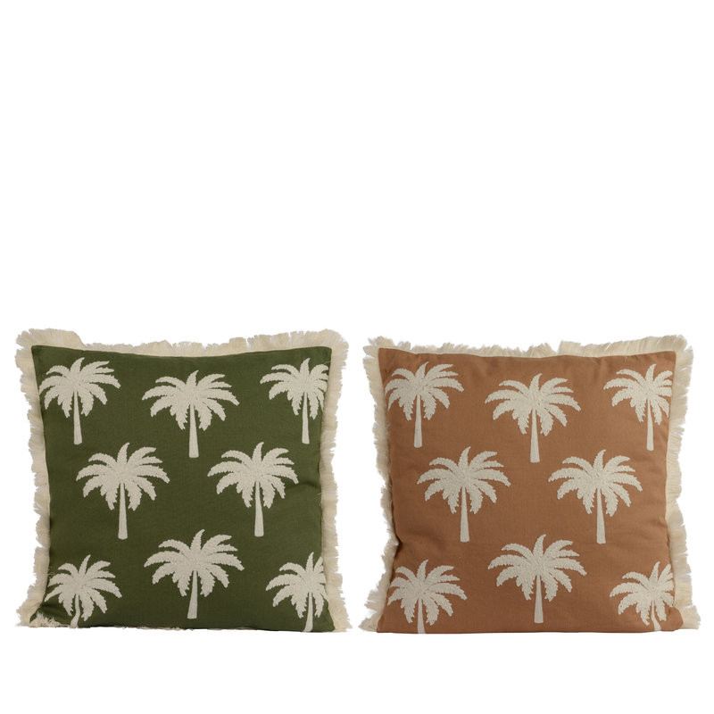 COUSSIN PALMIER 2COL ASS 45X45CM de Décoration de la maison à Libourne dans K002