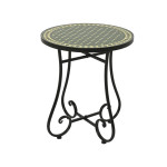 TABLE APPOINT DIJON NOIR/COULEUR D39 H46CM de Décoration de la maison à Libourne dans K002