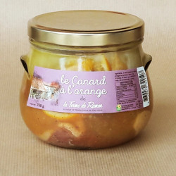 CANARD A L'ORANGE 750G de Table des producteurs Libourne dans 🥫 Conserves