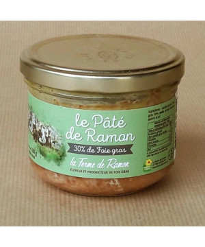 PATE RAMON 30% FOIE GRAS 180G de Table des producteurs Libourne dans 🥔 Apéritifs à manger