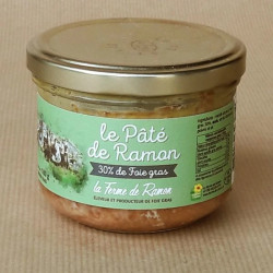 PATE RAMON 30% FOIE GRAS 180G de Table des producteurs Libourne dans 🥔 Apéritifs à manger