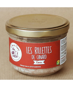 RILLETTES CANARD FUMEES 180G de Table des producteurs Libourne dans 🥔 Apéritifs à manger