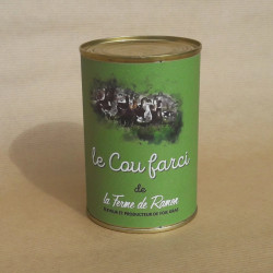 COU CANARD FARCI FOIE GRAS 30% 400G de Table des producteurs Libourne dans F086