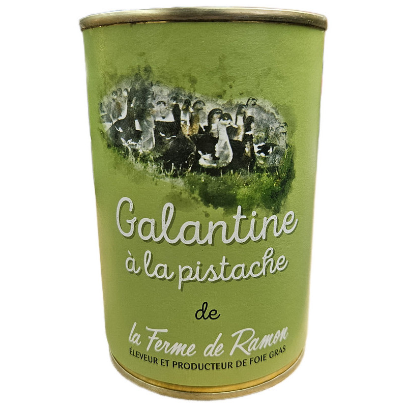 GALANTINE A LA PISTACHE 400G de Table des producteurs Libourne dans 🥫 Conserves