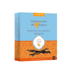 SARMENTS DU MEDOC CHOCO NOIR/ORANGE 125G de Table des producteurs Libourne dans 🍫 Chocolats