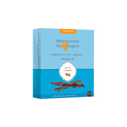 SARMENTS DU MEDOC CHOCO LAIT/CARAMEL 125G de Table des producteurs Libourne dans 🍫 Chocolats