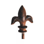 Support de Plantes Vertical Fleur de Lys - Décoration Écologique pour Jardin et Balcon