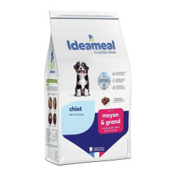 Croquettes Ideameal pour chiot de moyenne et grande taille 12kg de Ideameal dans E1051