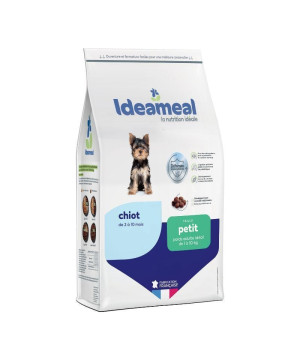 Croquettes ideameal pour chiot de petit taille, sans blé ni maîs, sac de 3kg de Ideameal dans E1051
